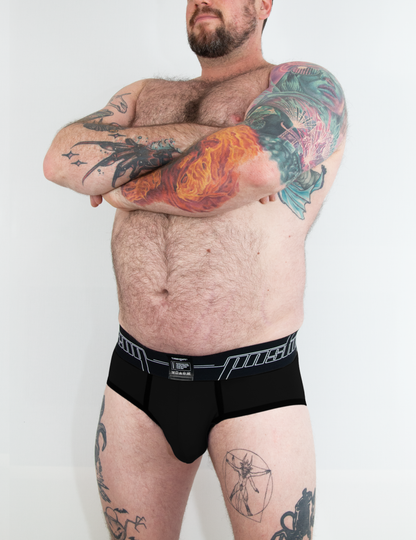 BLACK BAMBOO BRIEFS