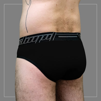 BLACK BAMBOO BRIEFS